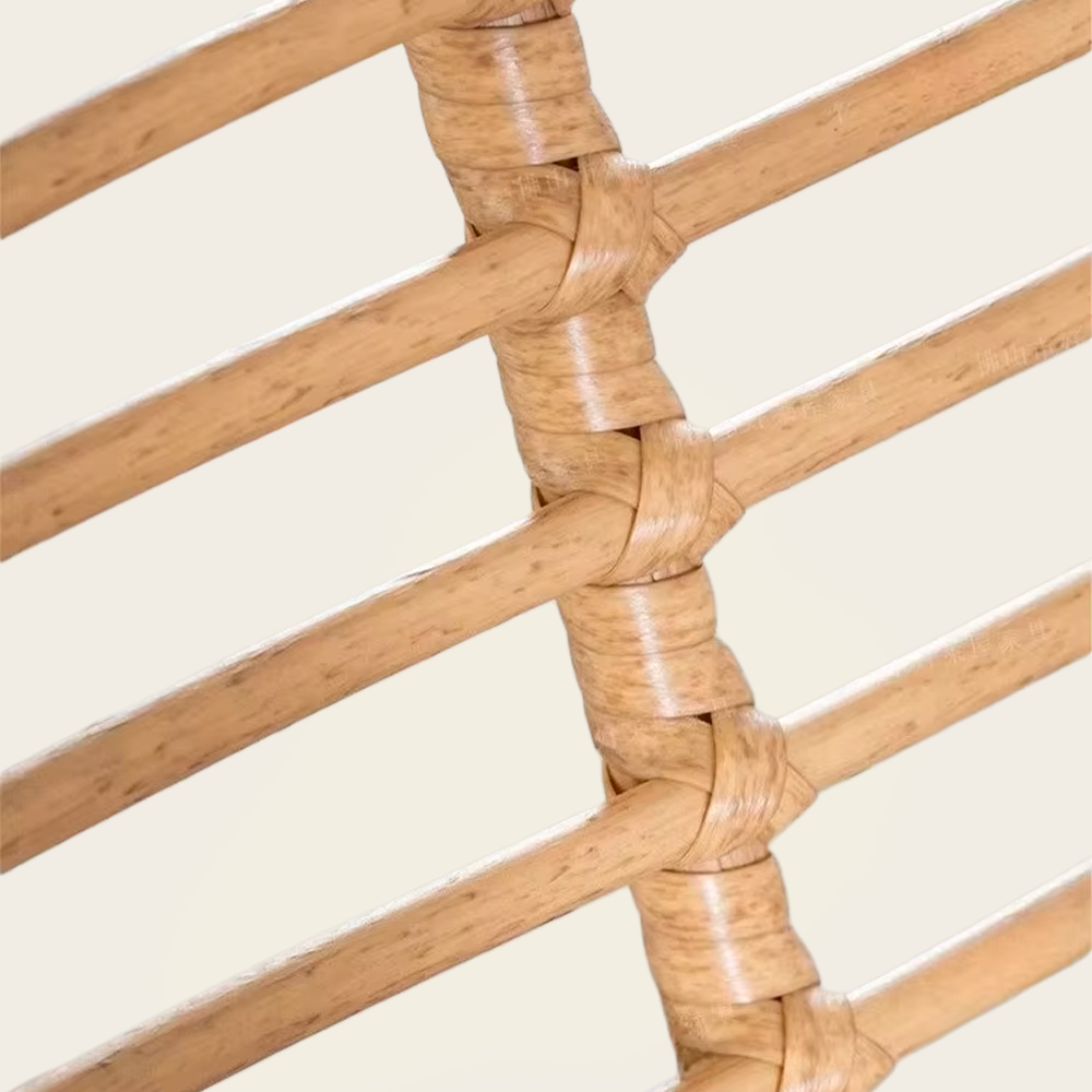 Chaise en Osier<br>d'Extérieur