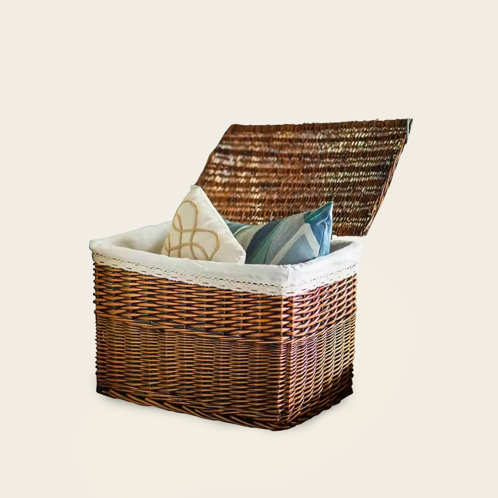 Coffre à Linge<br>en Osier