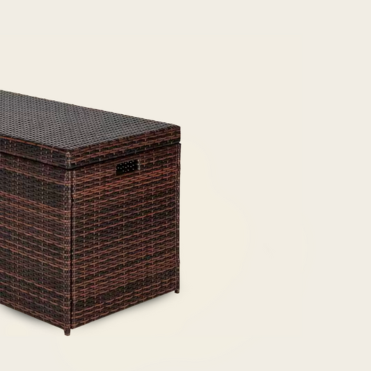 Coffre de Jardin<br>en Osier