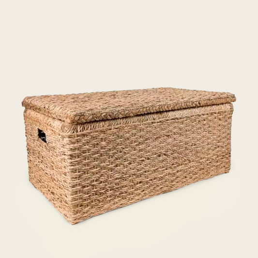 Coffre en Osier<br>pour Salon