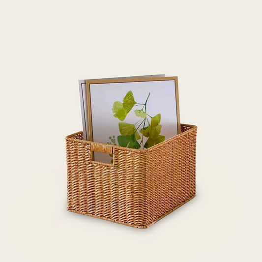 Panier en Osier<br>Carré