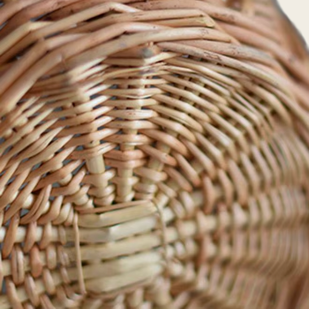 Panier en Osier<br>pour Mariage