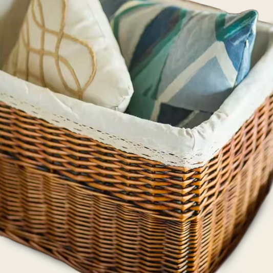 Coffre à Linge<br>en Osier