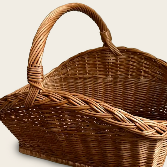 Panier à Bois<br>en Osier