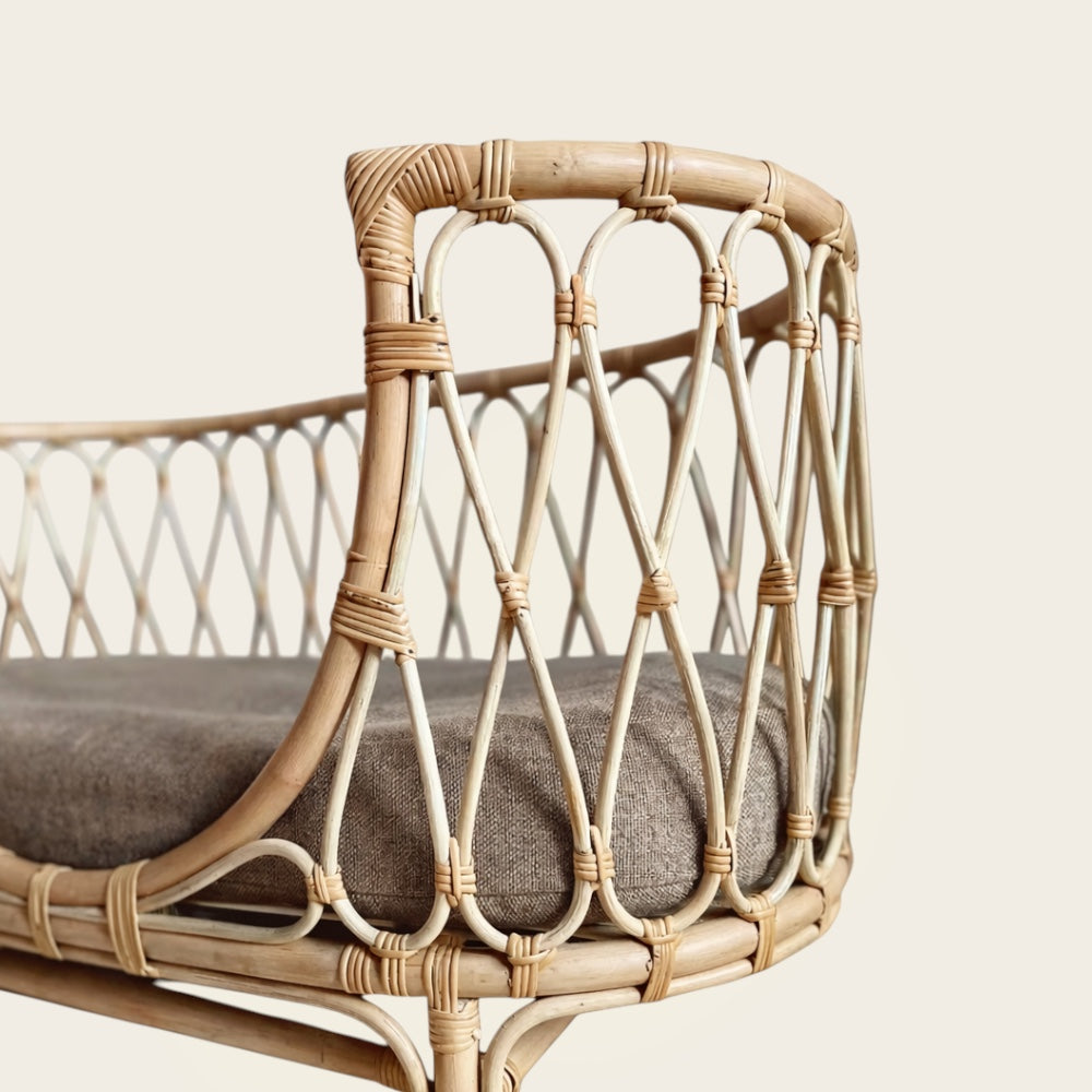 Panier en Osier<br>pour Chien XXL