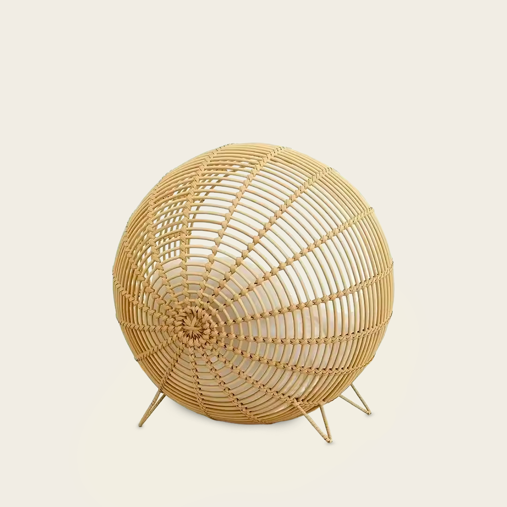 Panier en Osier<br>sur Pied pour Chat