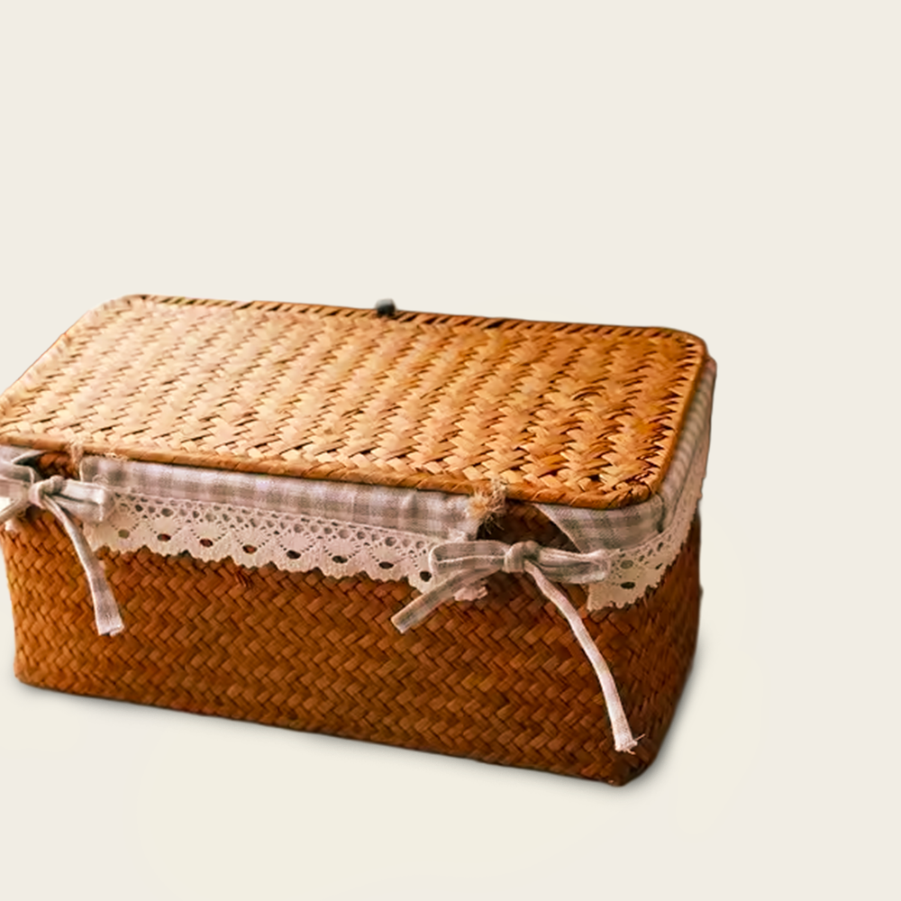 Petit Coffre<br>en Osier