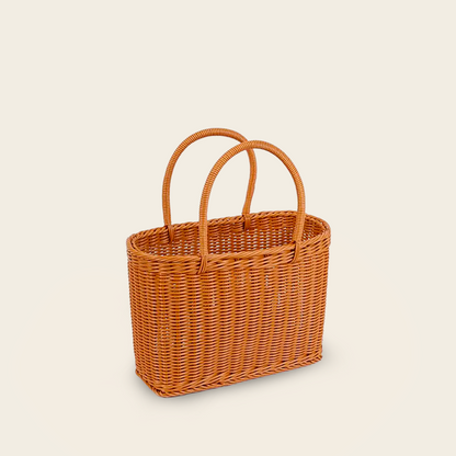 Panier à Courses<br>en Osier