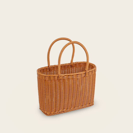 Panier à Courses<br>en Osier