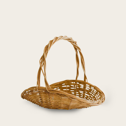 Panier en Osier<br>pour Fleurs