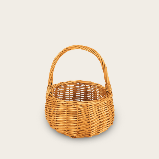 Panier en Osier<br>Rond