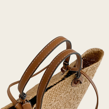 Panier de Plage<br>en Osier