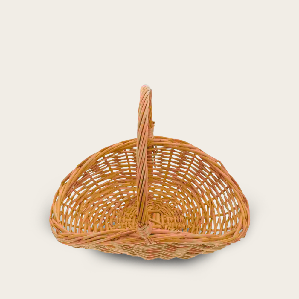 Panier en Osier<br>pour Fleurs