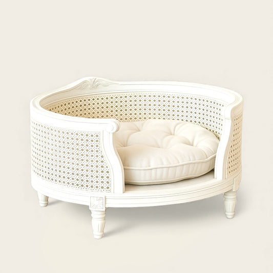 Canapé en Osier<br>pour Chien