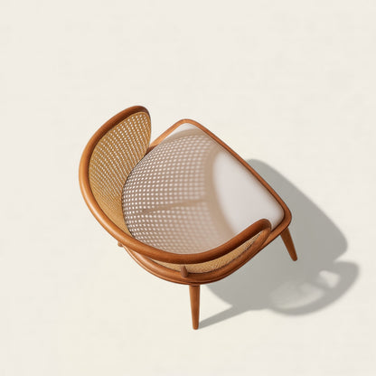 Chaise en Osier<br>et Rotin