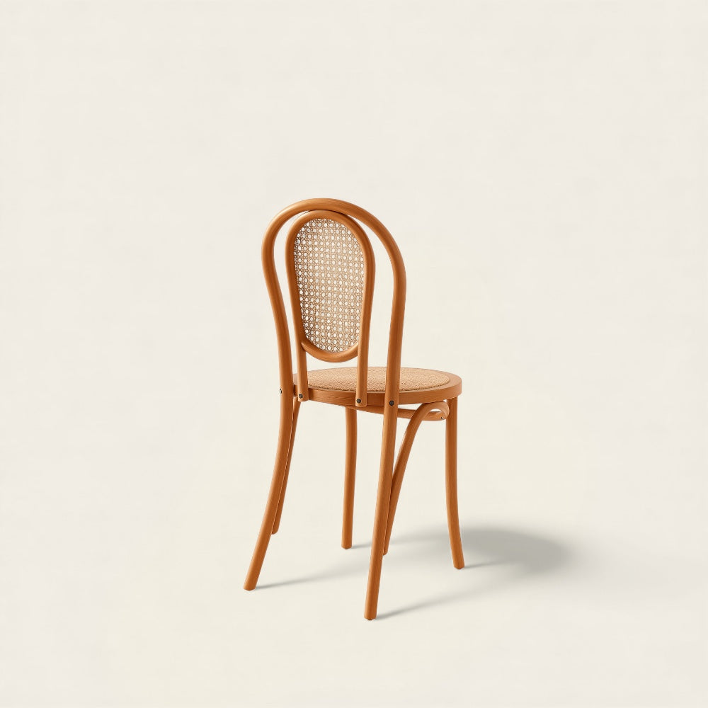 Chaise de Bistrot<br>en Osier