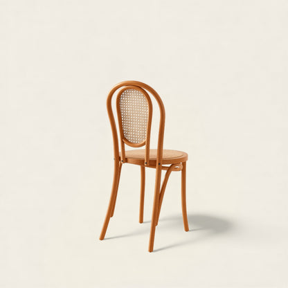 Chaise de Bistrot<br>en Osier