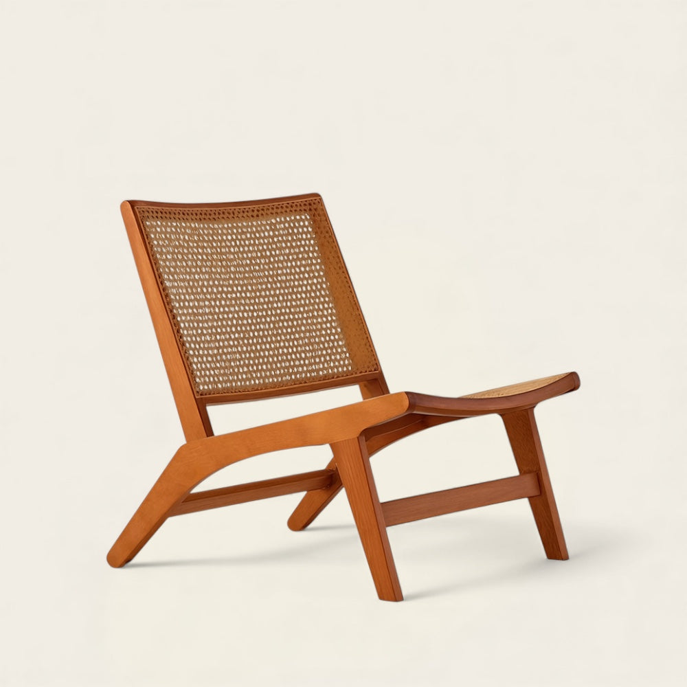 Chaise en Bois<br>et Osier