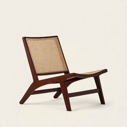 Chaise en Bois<br>et Osier