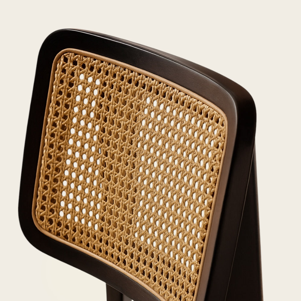 Chaise Noir<br>en Osier