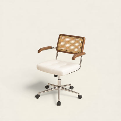 Chaise de Bureau<br>en Osier