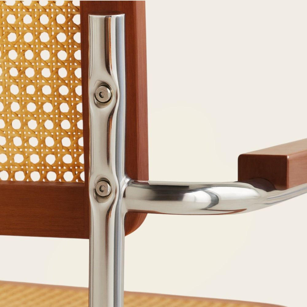 Chaise de Bureau<br>en Osier