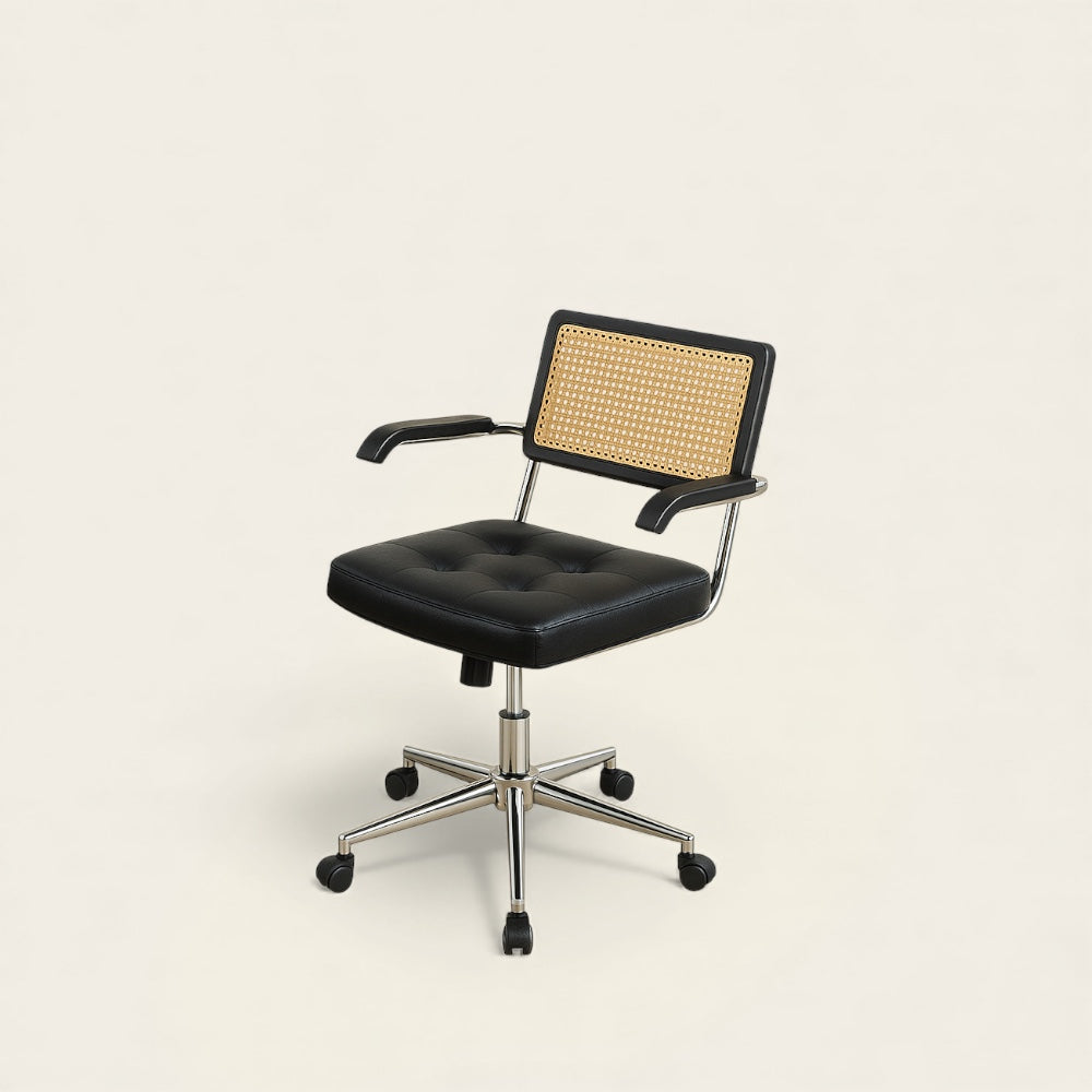 Chaise de Bureau<br>en Osier