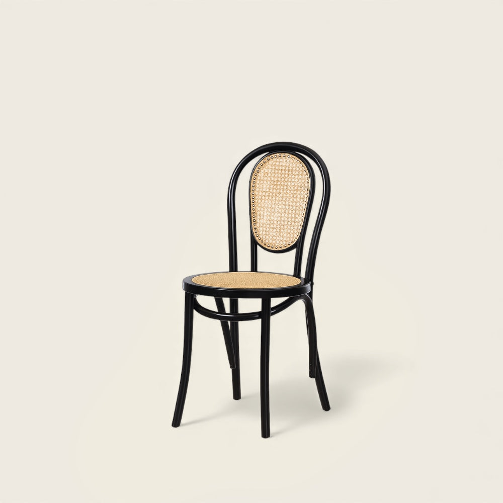 Chaise de Bistrot<br>en Osier