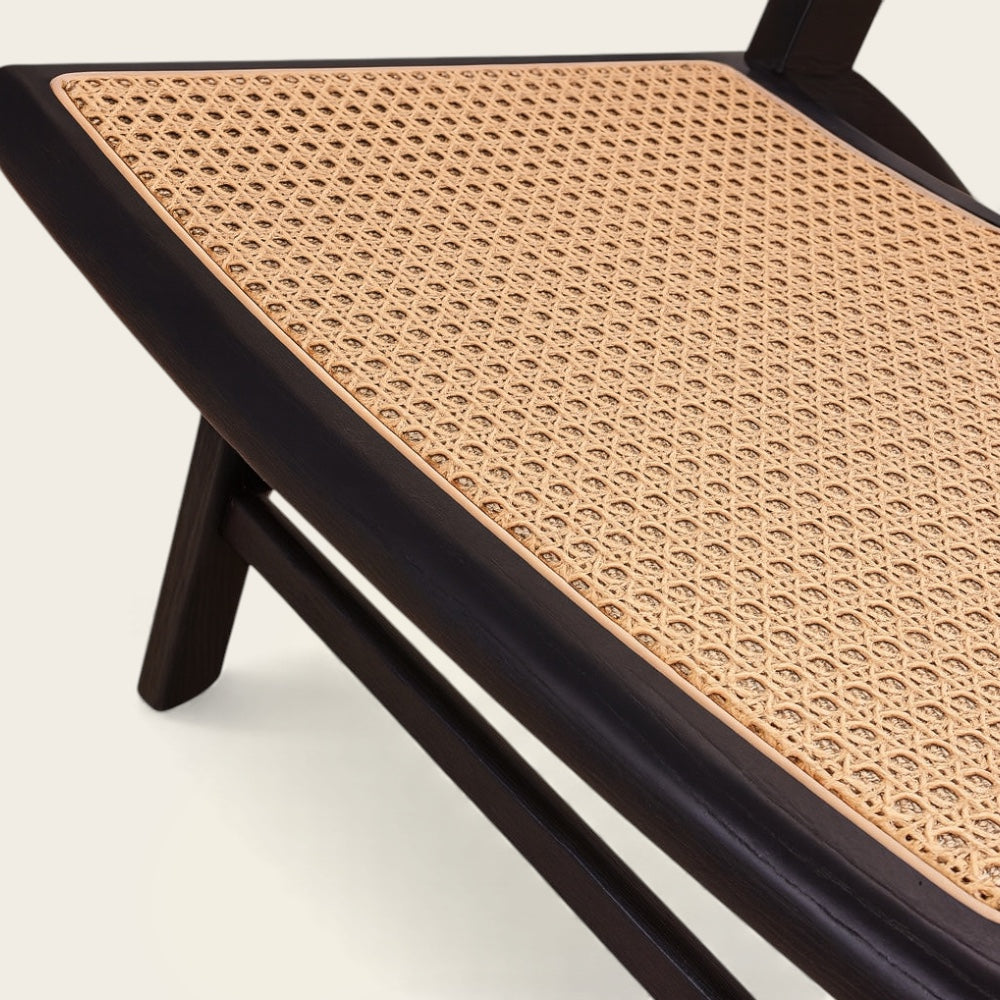 Chaise en Bois<br>et Osier