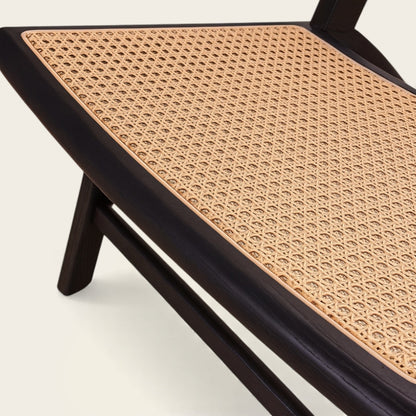 Chaise en Bois<br>et Osier