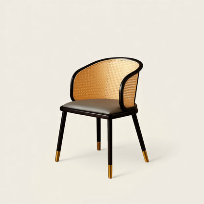 Chaise en Osier<br>et Rotin