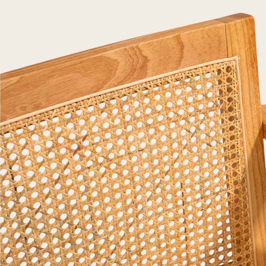 Chaise Fauteuil<br>en Osier