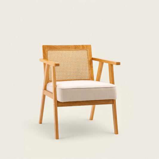 Chaise Fauteuil<br>en Osier