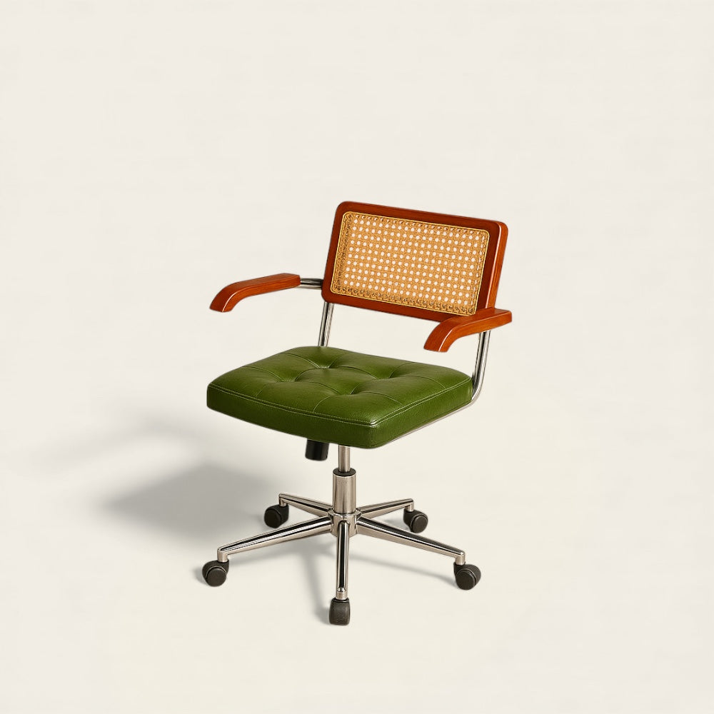 Chaise de Bureau<br>en Osier