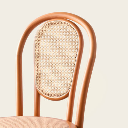 Chaise de Bistrot<br>en Osier