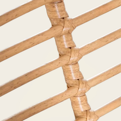 Chaise en Osier<br>d'Extérieur