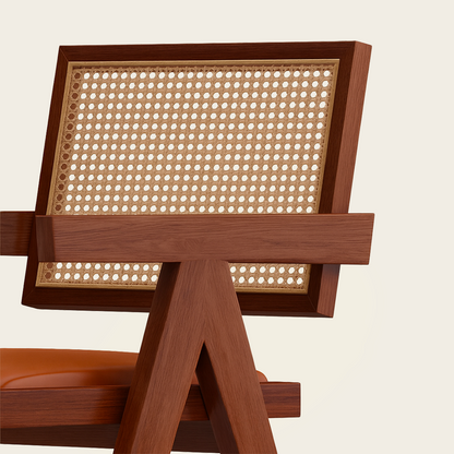 Chaise de Salle<br>à Manger en Osier