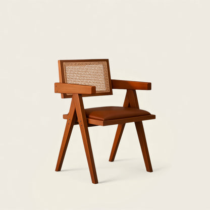 Chaise de Salle<br>à Manger en Osier