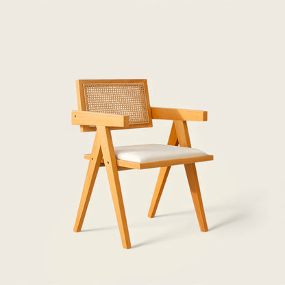 Chaise de Salle<br>à Manger en Osier