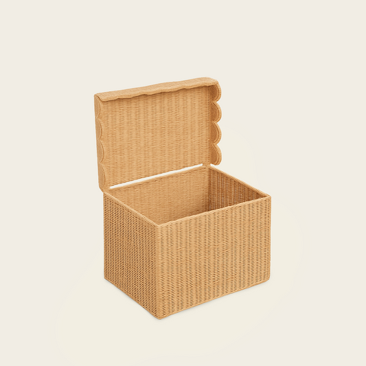 Coffre en Osier<br>pour Enfant