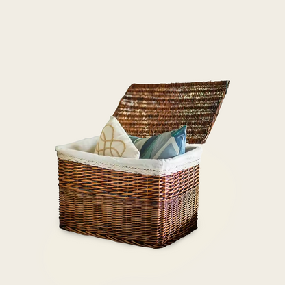 Coffre à Linge<br>en Osier