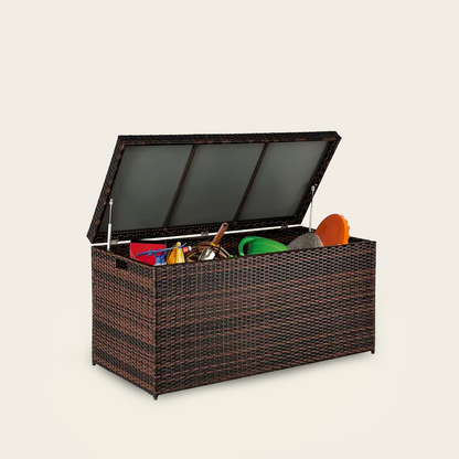 Coffre de Jardin<br>en Osier