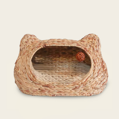 Panier en Osier en Forme <br>D’oreille de Chat