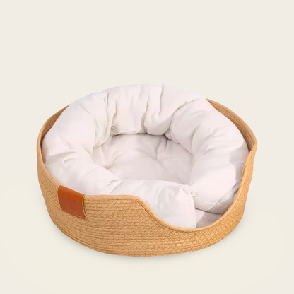 Panier XXL en Osier<br>pour Chat