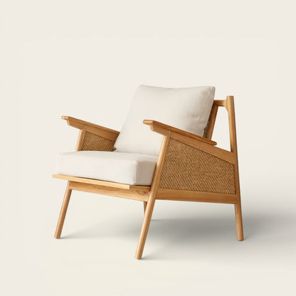 Fauteuil Bas<br>en Osier
