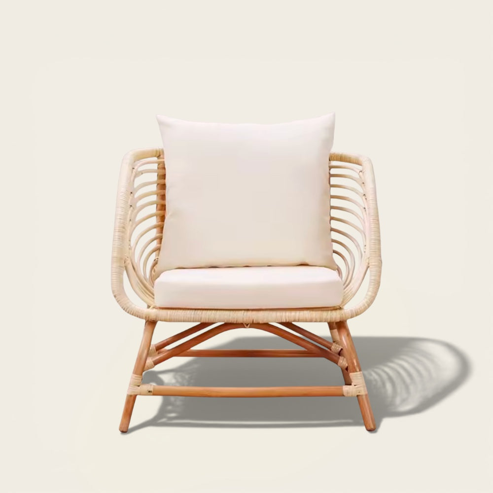 Fauteuil de Jardin<br>en Osier