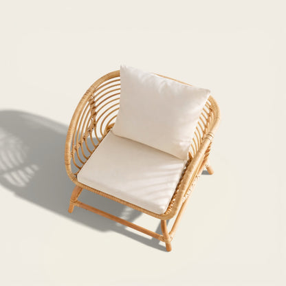 Fauteuil de Jardin<br>en Osier
