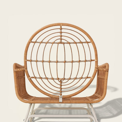 Fauteuil à Bascule<br>en Osier