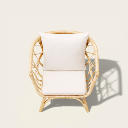Fauteuil en Osier<br>pour Extérieur