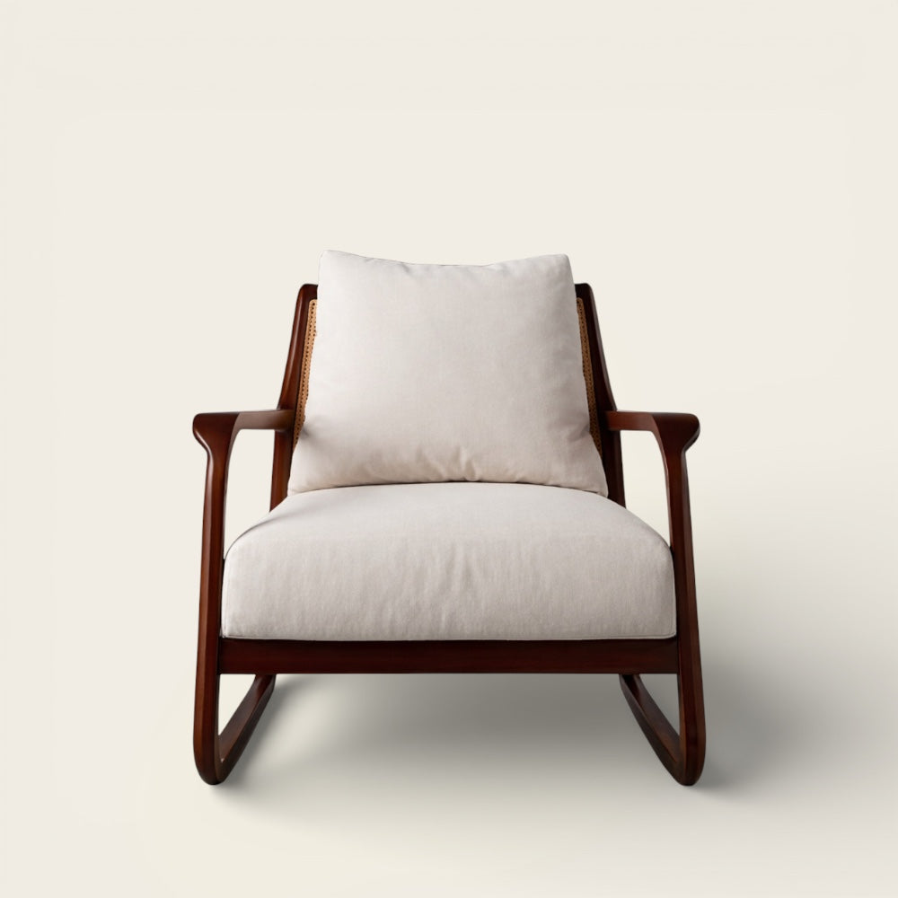 Fauteuil en Osier<br>et Rotin